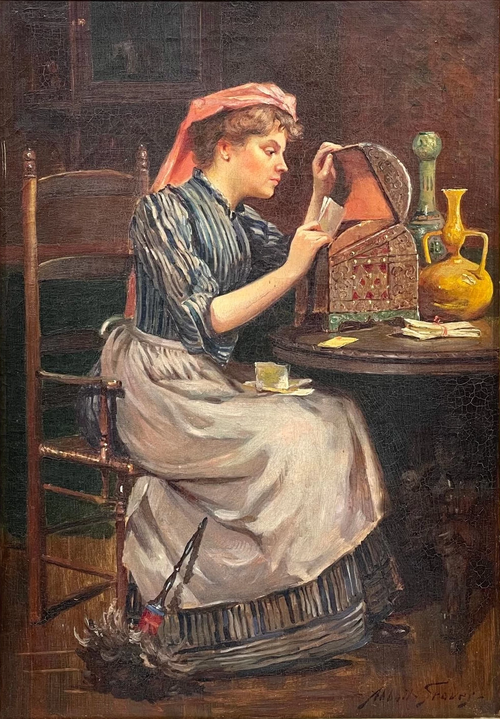 Abbott Fuller Graves-14-Donna seduta